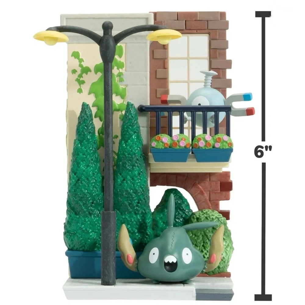 POKÉMON Urban Environment-Multi-Tiered Display Set Battle Figures. NEW